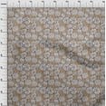 thumbnail image 4 of oneOone Cotton Cambric Brown Fabric Floral Diy Clothing Quilting Fabric Print Fabric By Yard 56 Inch Wide, 4 of 4
