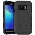 thumbnail image 3 of Étui pour Galaxy XCover FieldPro, Nakedcellphone [Black Tread] Étui Rigide Côtelée Mince [avec Support] pour Samsung Galaxy XCover FieldPro (SM-G889A), 3 of 7