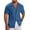 Navy, variant on COOFANDY Mens Beach Shirt Short Sleeve Fashion Summer Beach Casual Shirts for Men Regular Fit