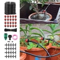 thumbnail image 1 of Sistema de riego, Sistema de riego por Goteo, 20 m Micro Sistema de riego automático Distribución en Blanco Tubería Equipo de riego par Jardinería Crtynell NO, 1 of 6