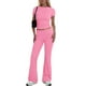 thumbnail image 2 of Traje de pantalón ancho y camisa deportiva elegante de color liso para mujer: conjunto informal y formal con tejido cómodo, tallas reales: tallas S-XXL, 2 of 8