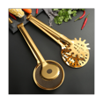 thumbnail image 3 of Stainless Steel Strainer Clips Gold Filter Clip Spoon Food Kitchen Utensils Oil-Frying Tools BBQ Clamp Restaurant Snack, 3 of 5
