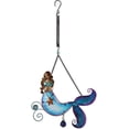 thumbnail image 2 of Sunset Vista Designs Metal and Glass Mermaid Bouncy Hanging Decoration, 2 of 2