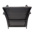 thumbnail image 3 of 4 - Piece Outdoor Sofa Set for Guests | Ideal for Entertaining in Outdoor Environments | PE Rattan, Iron and Waterproof Fabric Design | Create an Inviting Outdoor Environment, 3 of 7