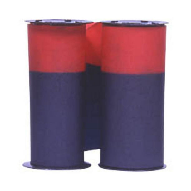 Ribbon for Acroprint 125 and 150 Time Recorders, Blue/Red Ink, 200106