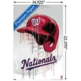 thumbnail image 3 of MLB Washington Nationals - Drip Helmet 22 Wall Poster, 14.725" x 22.375", 3 of 4