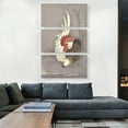 thumbnail image 2 of ARTCANVAS Rooster and Hen Canvas Art Print by Ohara Koson - Size: 60" x 40" (1.50" Deep) (3-Piece), 2 of 9