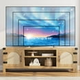 thumbnail image 2 of Boho TV Stand for TVs up to 65",Entertainment Center with Rattan Door and Adjustable Shelves,Rattan TV Console for Living Room, 2 of 7