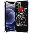thumbnail image 3 of Zanedina Compatible with iPhone 12 Case Skyline Japanese GTR Car 34 Collection Protective Flexible Soft TPU Clear Phone Case Cover Cool Design, 3 of 4