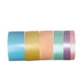 thumbnail image 1 of 6x Cinta Adhesiva Perlada de Bolas Rodantes para Regalos de Relajación Color 8yd Caramelo DIY para Estilo C, 1 of 5