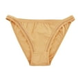 thumbnail image 1 of Plus Size Low Rise Underwear, Basic Solid Color Panties in Soft Stretch Cotton, Comfortable & Simple Briefs for Daily Wear Under Low-Rise Pants Complexion XL, 1 of 2