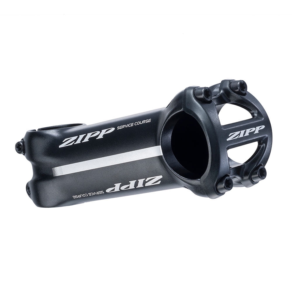 +//- 25 degree Zipp Service Course Road Stem: 90mm 31.8mm Bead Blast Black