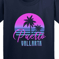 thumbnail image 4 of Inktastic Retro 80s Puerto Vallarta Youth T-Shirt, 4 of 5
