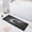 Solar Eclipse, variant on Haosy Cute Whale Floating in Nigh Bathroom Rugs Non Slip Absorbent Soft Plush Quick Dry Bath Mat, 39"x20"