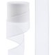 thumbnail image 1 of Nvzi Cinta decorativa, cinta blanca, 2 rollos de 6,3 cm x 9,14 m (10 yardas), imitación de lino, ideal para envolver regalos y arreglos florales, cinta para envolver ramos., 1 of 4