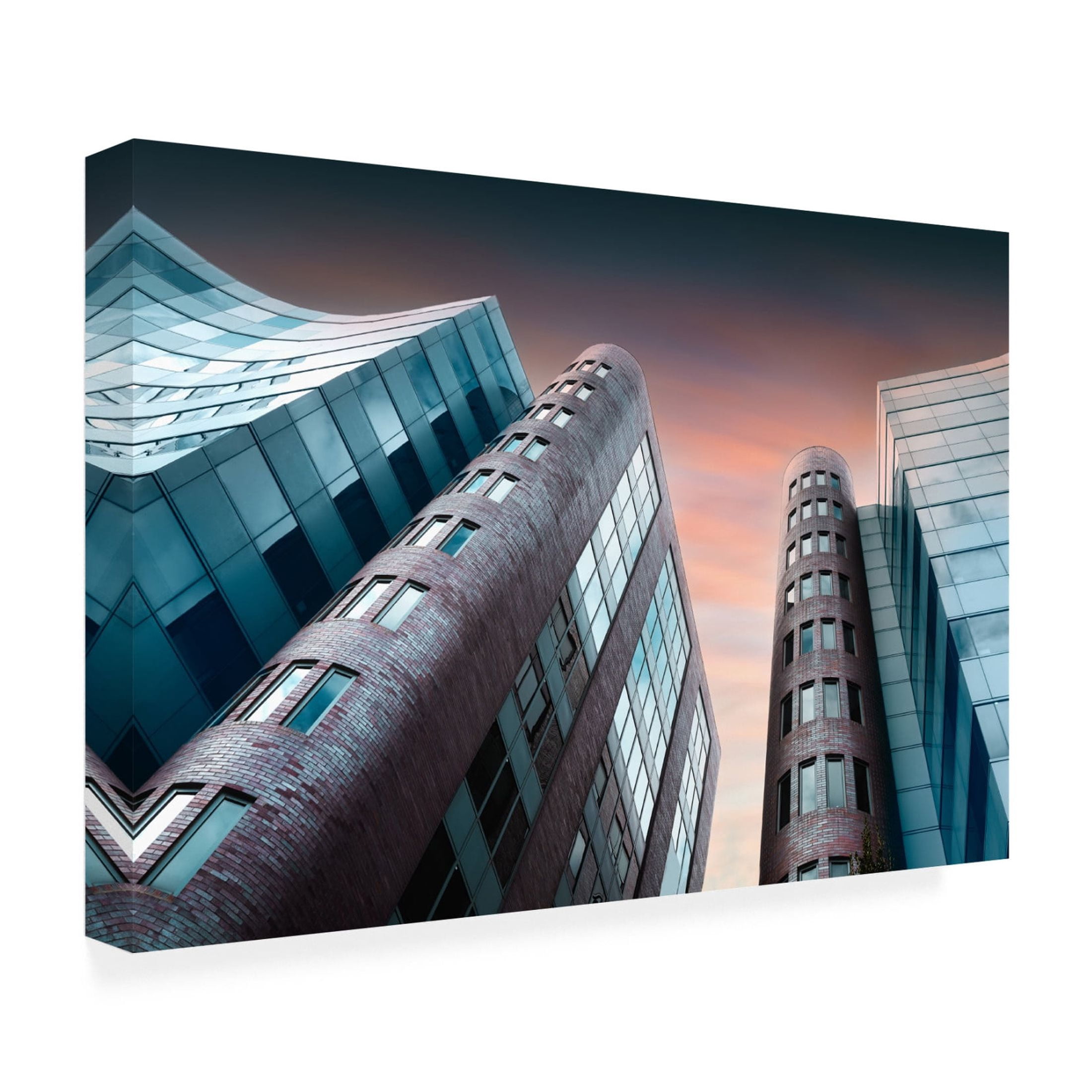 Trademark Fine Art Catherine W. Office Building Canvas Wall Art