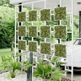 thumbnail image 7 of Sunshades Depot Artificial Reineckea Carnea-Yellow Fence Panel Green Wall Windscreen Privacy Screen Decorative Ivy Faux Leaves-12Pcs, 7 of 7