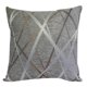 thumbnail image 1 of Funda de almohada cuadrada gris oscuro, fundas de almohada de lujo para sofá, sala de estar, sofá cama con cremallera invisible, 45 x 45 cm, 18 x 18 pulgadas, 1 of 5