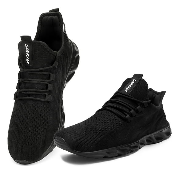 Hiigyl Men's Shoes Casual Sneakers Breathable Running Shoes Outdoor Fitness Walking Shoes Light Sports Shoes Slip On