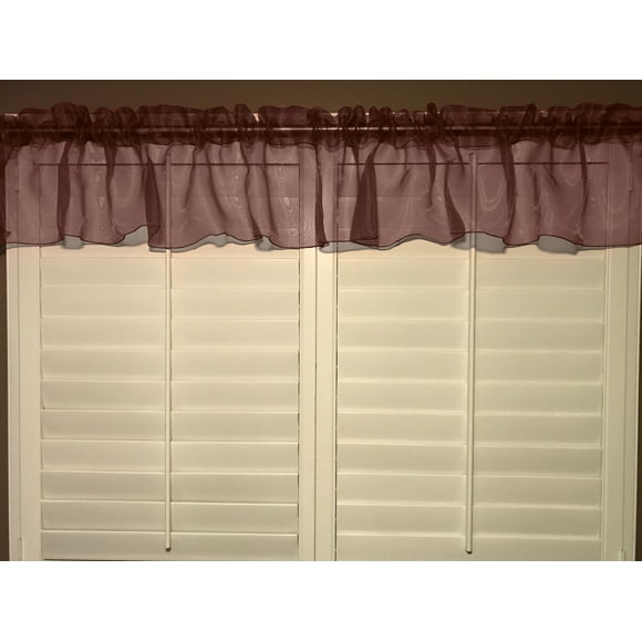 Brown Valances