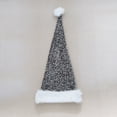 thumbnail image 5 of 29.5" Long Christmas Santa Claus Hat,Unisex Deluxe Holiday Plush Furry Christmas Hat Headwear Accessories, 5 of 5