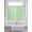 White Green, variant on Spring Floral Daisy Bathroom Window Curtain, Sage Green Elegant Pastoral Flowers Light Filtering Coffee Kitchen Curtains, Bedroom Living Room Curtains 2 Panel 84"x54"