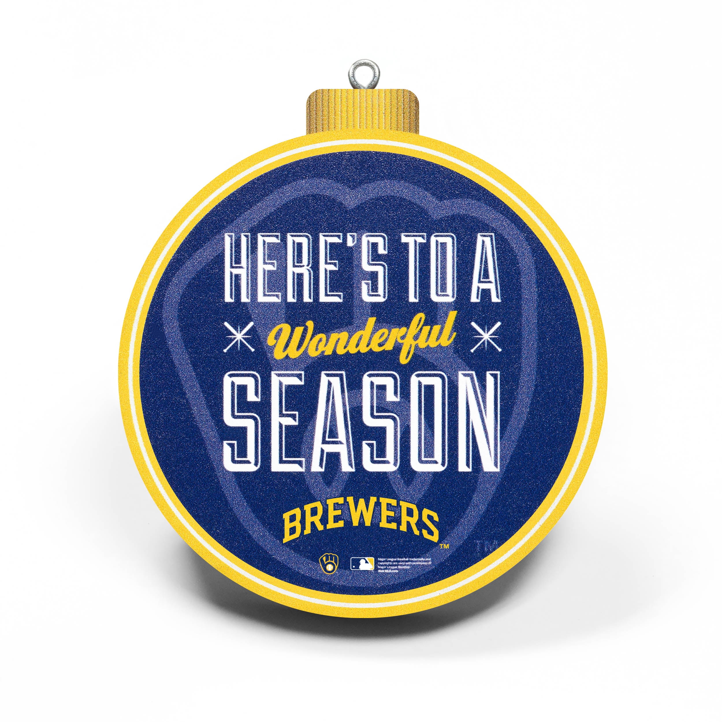 YouTheFan MLB Milwaukee Brewers 3D StadiumView Ornament