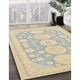 thumbnail image 2 of Ahgly Company Indoor Rectangle Abstract Brown Gold Oriental Area Rugs, 8' x 12', 2 of 6