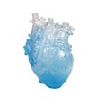 thumbnail image 1 of (Grand - Bleu Transparent) Vase Coeur Transparent, 1 of 14
