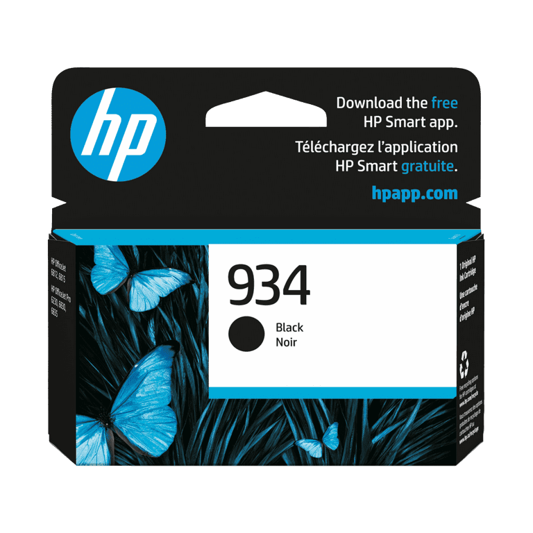 HP 934, (C2P19AN) Black Original Ink Cartridge