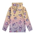 thumbnail image 3 of Kuromi And My Melody Hoodie 3D Print Pullover Hooded Long Sleeve Sweatshirts Tops Blouse with Pocket for Boys Girls S, 3 of 6