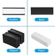 thumbnail image 5 of 100 Piezas Portaetiquetas Magnéticos Bastidores de Etiquetas con Imanes Portatarjetas de Datos Magnéticos con Películas Protectoras (1 x 3 Pulgadas), 5 of 5