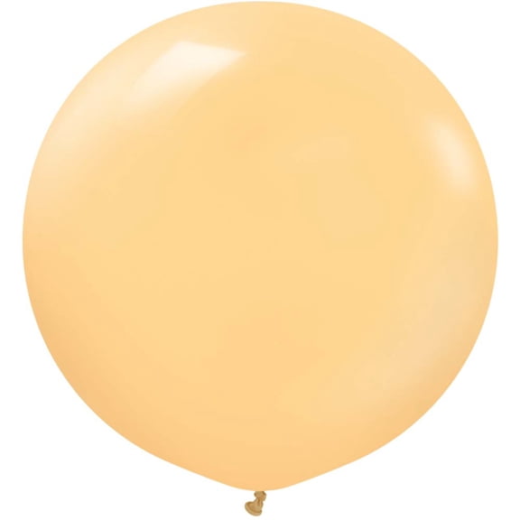 36 inch Kalisan Standard Peach Latex Balloons (2 Pack) - Party Supplies Decorations