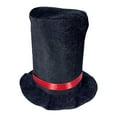thumbnail image 2 of Kuntesetty Top Hat Gentleman Costume Accessory Black Magician Butler Funny Magician Hat, 2 of 9