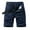 Blue, variant on Fesfesfes Fashion Mens Cargo Shorts Pocket Zipper Stretchy Casual Tooling Elegant Short Pants