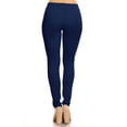 thumbnail image 3 of Women's Solid Casual Comfy Basic Soft Elastic Waistband Low Rise fit Jegging Pants, 3 of 5