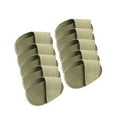 thumbnail image 4 of Thinsony Golf Head Covers PU Portable Protector Travel Athlete Golf for Training Green Small 10 Pcs 1Set, 4 of 6