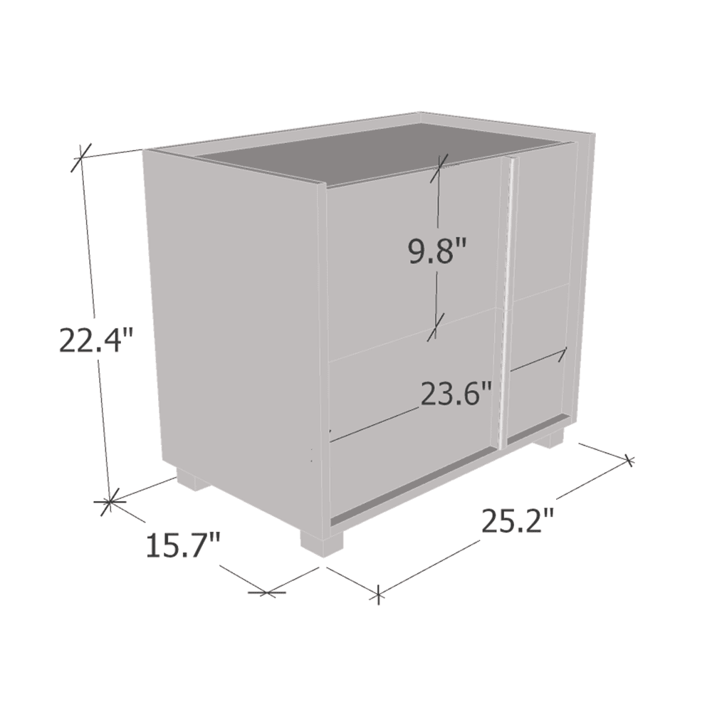 Sky 25" Nightstand