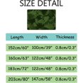 thumbnail image 3 of Crawling Indoor Carpet Play Mat Green Foliage and Leaves for Living Room Bedroom Educational Nursery Floor Mat Area Rugs 60x39inch, 3 of 6