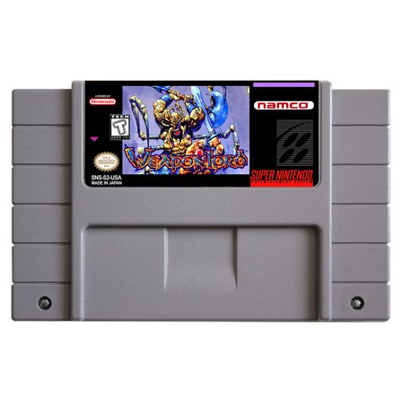 SNES Games Cartridge WeaponLord