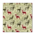 thumbnail image 1 of Christmas Bandana, Damask Design Pattern, Unisex Head and Neck Tie, by Ambesonne, 1 of 2