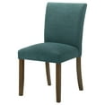 thumbnail image 5 of Cantley Upholstered Dining Side Chair Teal Blue (Set of 2), 5 of 13