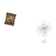 thumbnail image 5 of Marco de fotos floral tallado a mano con números arábigos antiguos y . Reloj colgante ligero para oficina, dormitorio, decoración del hogar, ki, 5 of 8