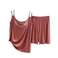 thumbnail image 3 of Abtuhar Womens Lounge Sets Plus Size Summer Sets for Women,Women Fashion Round-Neck Casual Solid Short Sleeve Tops Outing Long Pants Sets, 3 of 4