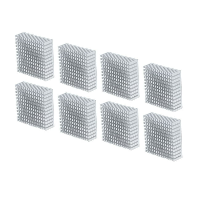 Disipador de calor de refrigeración, disipador de calor de 8 piezas Disipador de calor de refrigeración Disipador de calor meticulosamente diseñado