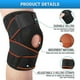 thumbnail image 3 of 2024 Knee Brace Open-patella Gel Knee Brace With Adjustable And Breathable Side Stabilizers, 3 of 5
