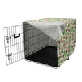 thumbnail image 3 of Vegetables Dog Crate Cover, Continuous Pattern with Detailed Colored Drawn Delicious Natural Healthy Food, Easy to Use Pet Kennel Cover Small Dogs Puppies Kittens, 7 Sizes, Multicolor, by Ambesonne, 3 of 6