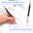 thumbnail image 2 of tredstone Professional Carpenter Pencil Set Soft Assorted Colors Smooth Writing Mechanical Pencils black, 2 of 6