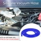 thumbnail image 2 of Manguera de vacío de silicona Unique Bargains de alta temperatura 6.6Ft 1/4" 6mm ID 3.5mm de grosor línea de vacío automotriz azul 1 Pc 130PSI presión máxima, 2 of 7