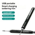 thumbnail image 2 of Electric Soldering Iron Set Mini Home DIY Manual Soldering Tools 3 Heating Settings for Welding Repair Tools Orange, 2 of 6
